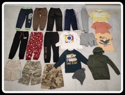 Zestaw ubrań chłopięcych rozmiar 122 i 128 używane mix