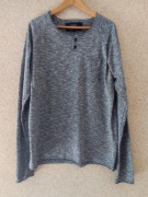 bluza bluzka koszula męska melanż zapinana z kieszenią lekka przewiewna