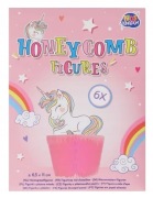 Kids Kingdom Figurka z plastra miodu JEDNOROŻEC 6szt