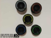 Zestaw 5 Magnesów w Kształcie Opon F1 – Kolorowe i Stylowe!