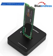 Stacja dokująca dysków M2 NVMe/SATA USB-C Blueendless