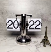 Vintage Flip Digital Clock zegar stołowy mechaniczny dekoracja domu biuro