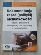Książka dokumentacja zasad polityki rachunkowości Katarzyna Koleśnik