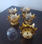 Korona plastikowa do dekoracji prezentów