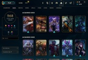 League of Legends - all postacie 250+ skórek EUNE