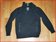 SALE bluza sweter Jack & Jones Core M  bawełna wysokja stójka zamek