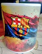 Nowy Kubek Ceramiczny FC Barcelona prezent dla kibica piłki nożnej