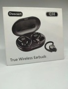 Słuchawki bezprzewodowe dokanałowe Dascert Q38