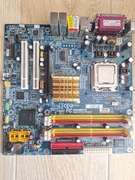 Płyta główna Gigabyte GA-8I945GMF z procesorem i osprzętem