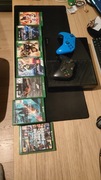 Xbox One 2 pady 8 gier  1 pad uszkodzony czytaj opis