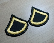 Naszywka - US Army - Private First Class E-3 (PFC) - para