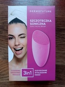 Nowa szczoteczka Dermofuture różowa soniczna do twarzy mycia 