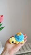 Żółwik na szydełku handmade, dekoracja 