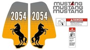 NAKLEJKI NA ŁADOWARKĘ BURTOWĄ MUSTANG 2054 KOMPLET 