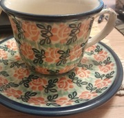 Filiżanka Bolesławiec nowa