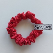 Guma do włosów, satynowa, frotka, rozmiar S