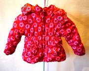 kurtka kwiatki 86 cm 18 miesięcy