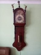 Zegar holenderski, olbrzymi, piękna kolorystyka