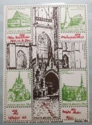 Kościoły Wrocławia 1984 Poczta Podziemna Solidarność - rzadki walor