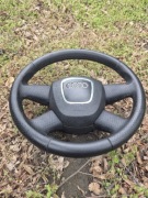 Kierownica skórzana kiera Audi A4 B6 B7 z poduszką 