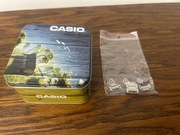 Casio pudełko metalowe na zegarek puszka Casio