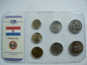 Blister zestaw monet Paragwaj