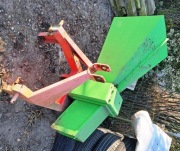 Rębak do gałęzi MetalCAD RH80 dwuwałowy 4 nożowy napęd WOM