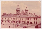 Nowy Sącz  Rynek Moskwicz Nysa 1979r. NEONY Wymiary 112 x 165 mm 350B