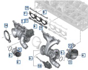 Króciec przyłączeniowy 11 65 8090919 BMW M2, M3, M4 