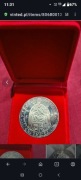 Austria, replika talara z 1575 roku, srebro 925 32.75 g Ag 999 zacna patyna