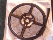 Taśma led niebieska wodoodporna 5m zestaw