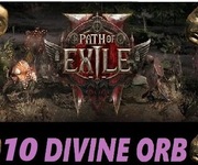x10 DIVINE ORB Path of Exile 2: Standard