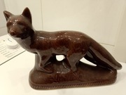 Ceramiczna figurka lisa, typu "Whimsies" firmy Wade Ceramics UK, oryginał! 