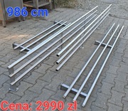 PROWADNICA - PÓŁKA NA TACE - WYDAWKA - DŁ 986 CM - M.N.