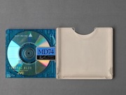 JVC MD74 Crystal Blue Minidisc MD 