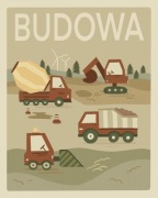 Plakat 40x50 cm / "BUDOWA"