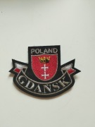 Naszywka z herbem Gdańska