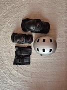 Zestaw ochraniaczy Oxelo (łokcie, nadgarstki i dłonie,kolana, głowa)