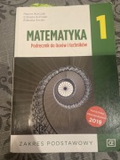 Podręcznik Matematyka 1 zakres podstawowy 