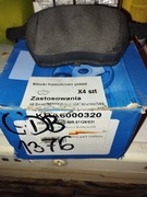 Klocki hamulcowe KRAFT 6000320