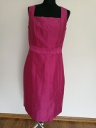 Jedwabna Jedwab Sukienka R S M Różowa Śliczna Jak Nowa