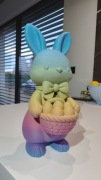 Zajączek wielkanocny Figurka 3d Wielkanoc 