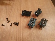 UNITRA Radmor ZRK magnetofon gniazdo Cinch RCA + śruby gratis