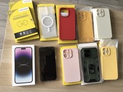 Fioletowy iPhone 14 Pro Max + gratis 7 etui i szkła na ekran i aparat