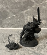 Warhammer 40k Black Templars Marshal - podkład
