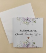 Zaproszenia na chrzest, chrzciny 