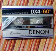 DENON  DX 4  60 min.  Japońskie wydanie.