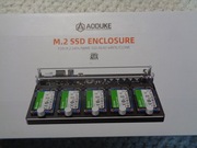 AODUKE 5Bay M.2 SATA SSD na USB3 Stacja dokująca do klonowania