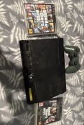 Playstation 3 superslim, pad, dwie gry