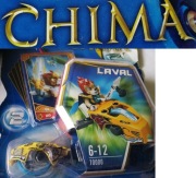 klocki chima pojazd speedorz na napęd figurka klucz napęd speedor karty
